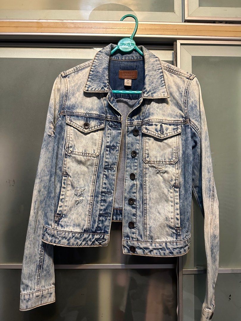 Guess jean jacket discount