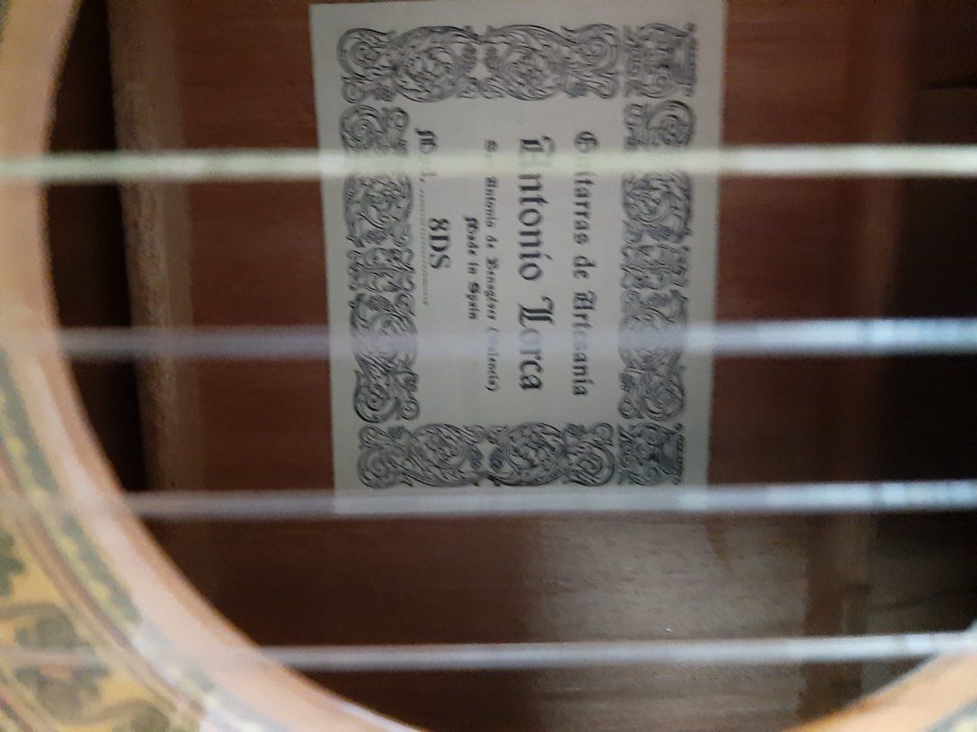 Guitar Antonio Lorca 8DS, Hobbies & Toys, Musical