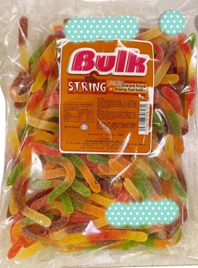 Halal Bulk string gummy, Food & Drinks, Homemade Bakes on Carousell