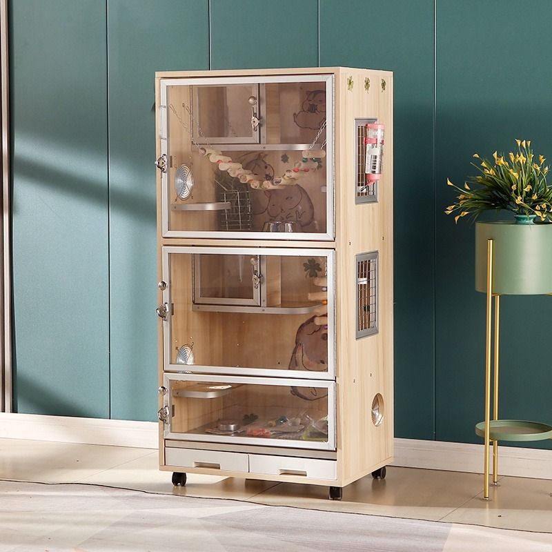 Cabinet hamster cage hot sale