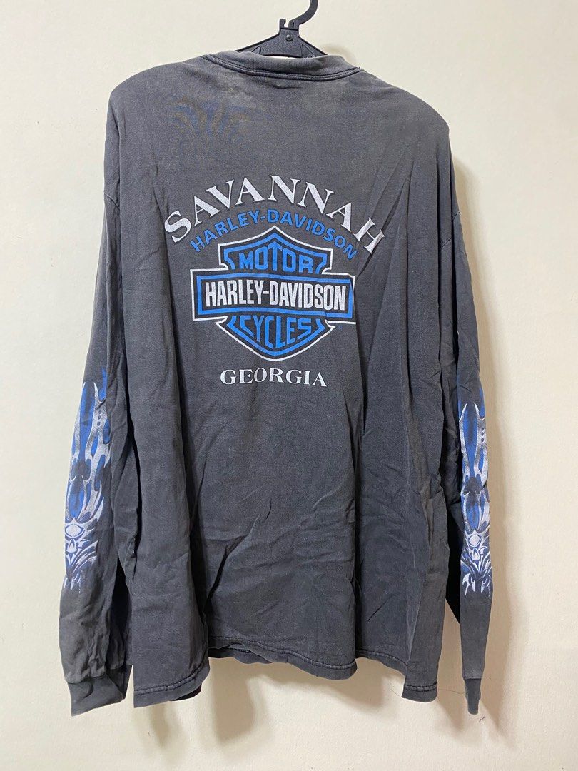 Harley davidson top vintage long sleeve