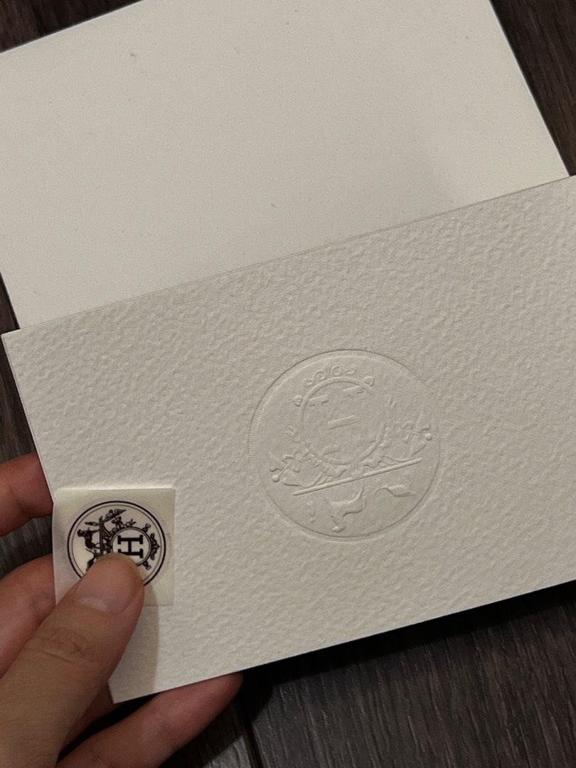 Hermes Gift Card 卡 名牌 手袋及銀包 Carousell