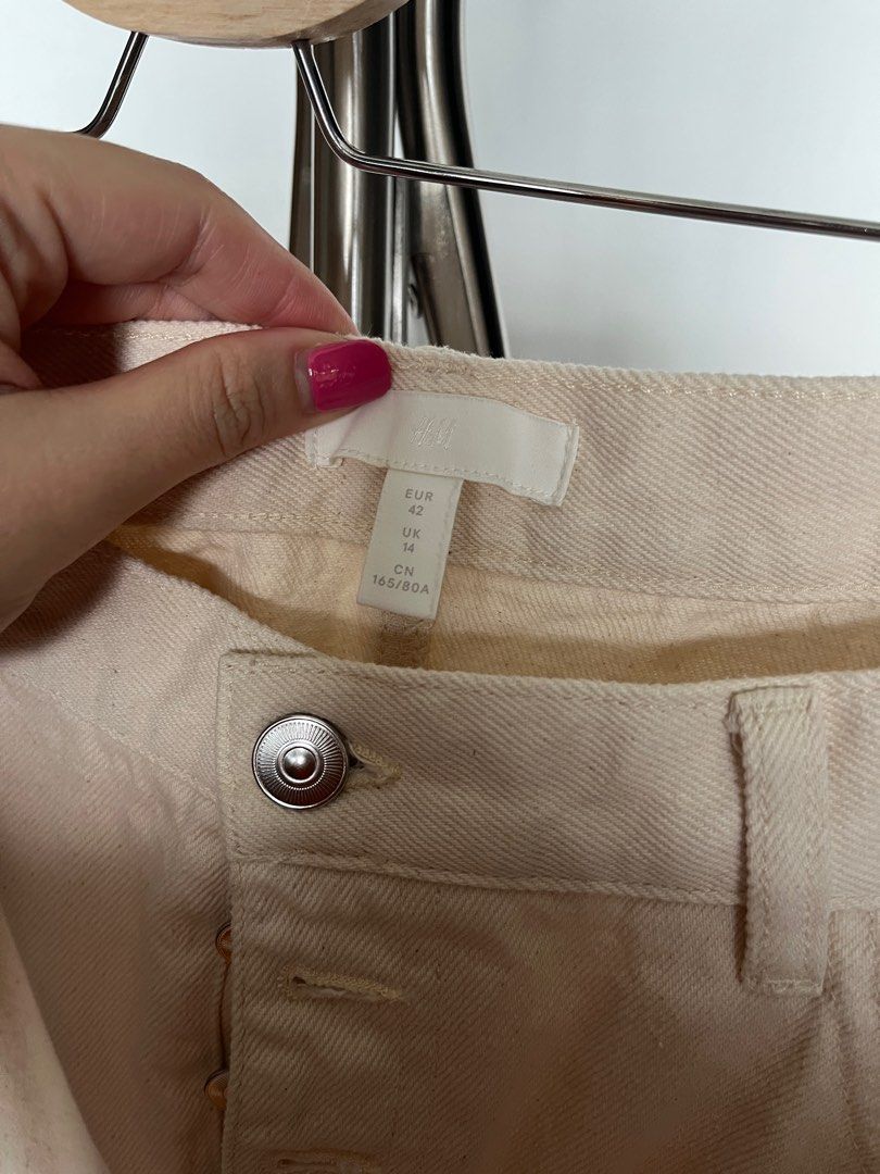 Beige denim hotsell skirt uk