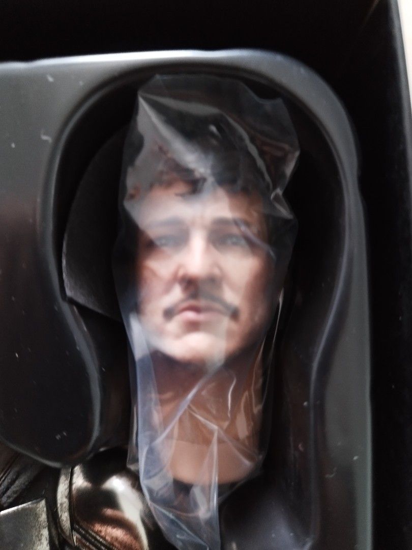 Hot toys din djarin mandalorian headsculpt, Hobbies & Toys, Toys