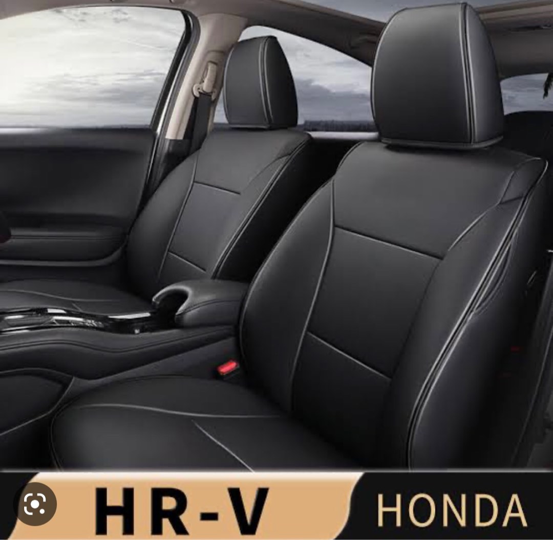 HRV leather seat cover w/cargo tray, Car Parts & Accessories, Upholstery, Seatcovers and Other