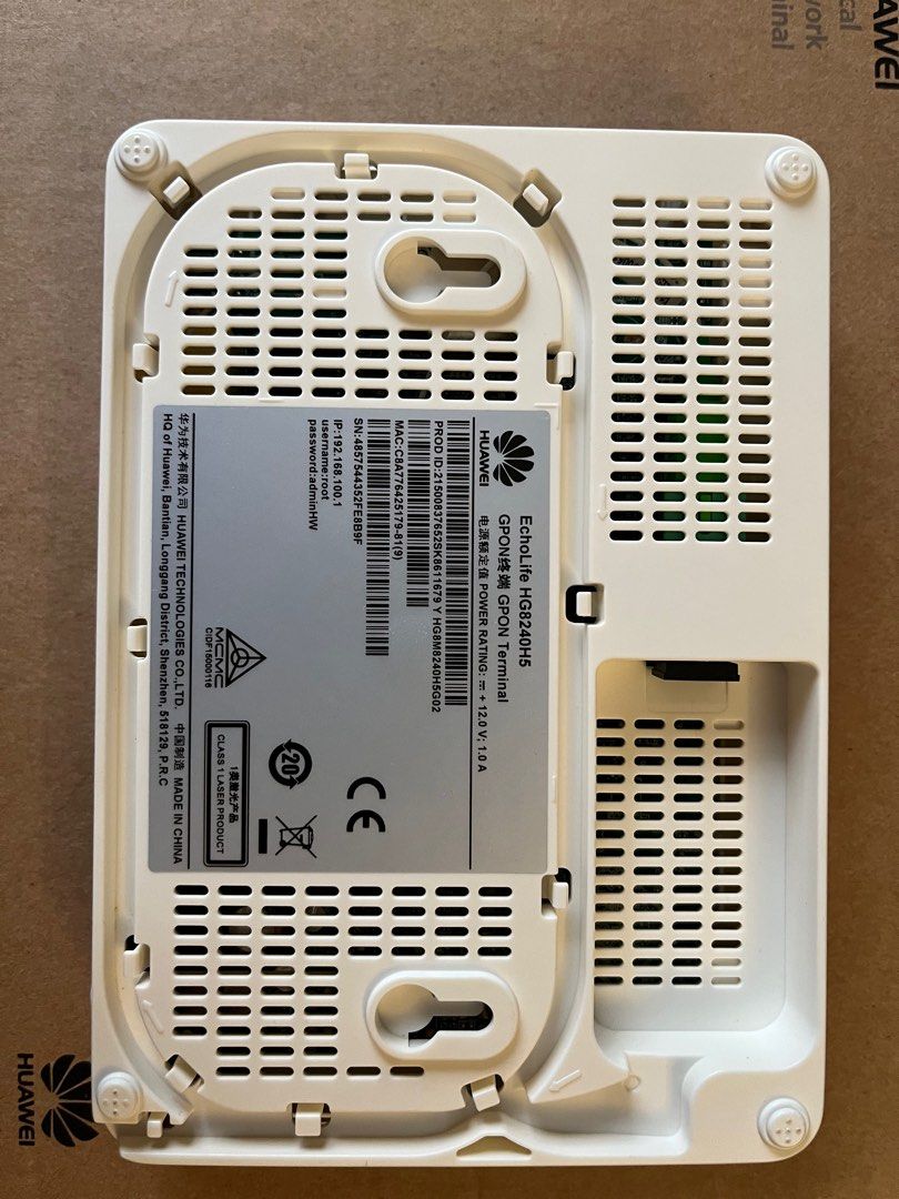 Huawei Optical Network Terminal, Computers & Tech, Parts & Accessories ...
