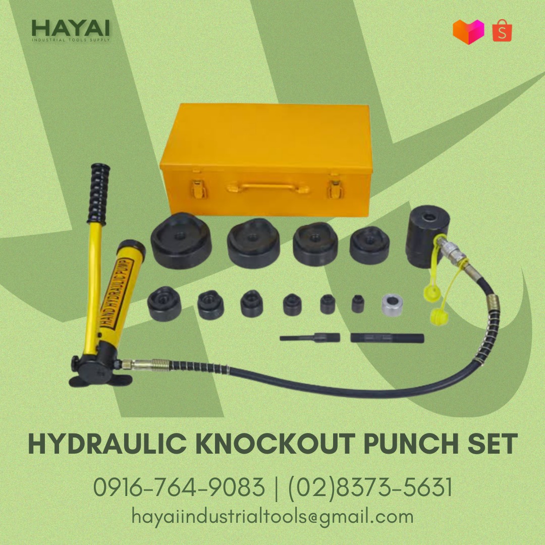Hydraulic Knockout Punch Set, Commercial & Industrial, Industrial