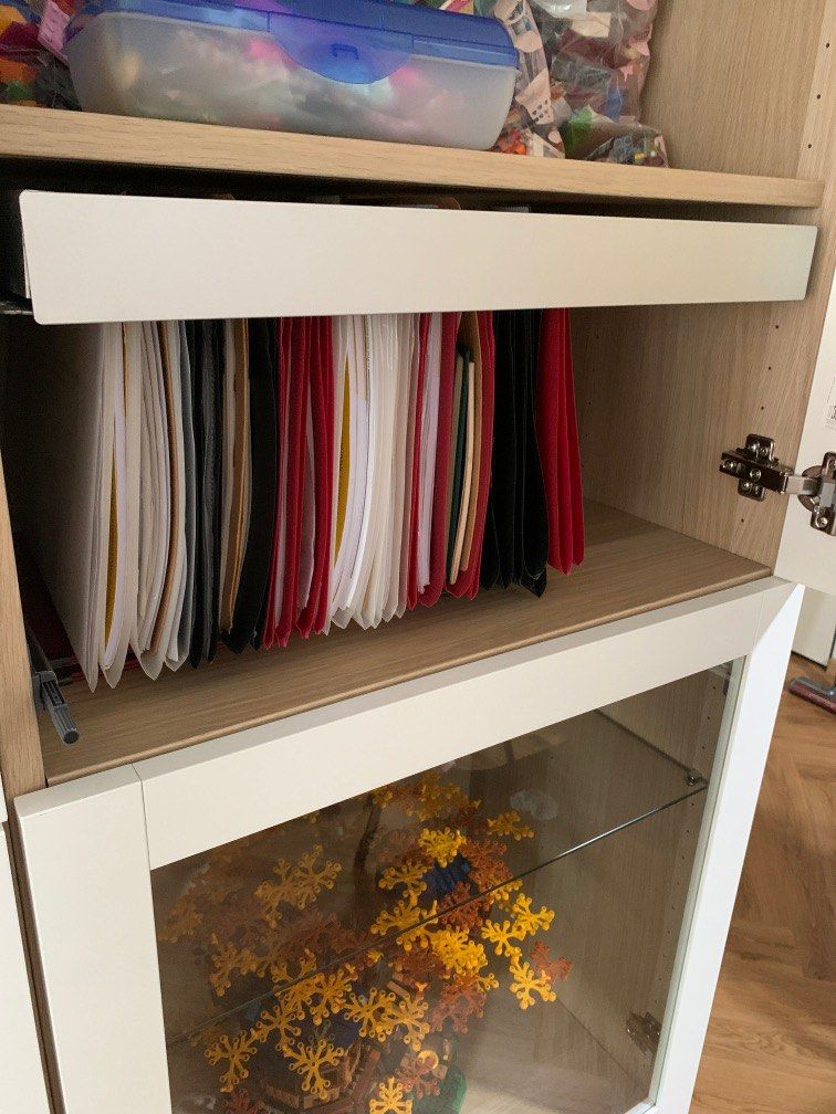 IKEA Besta filing Rack