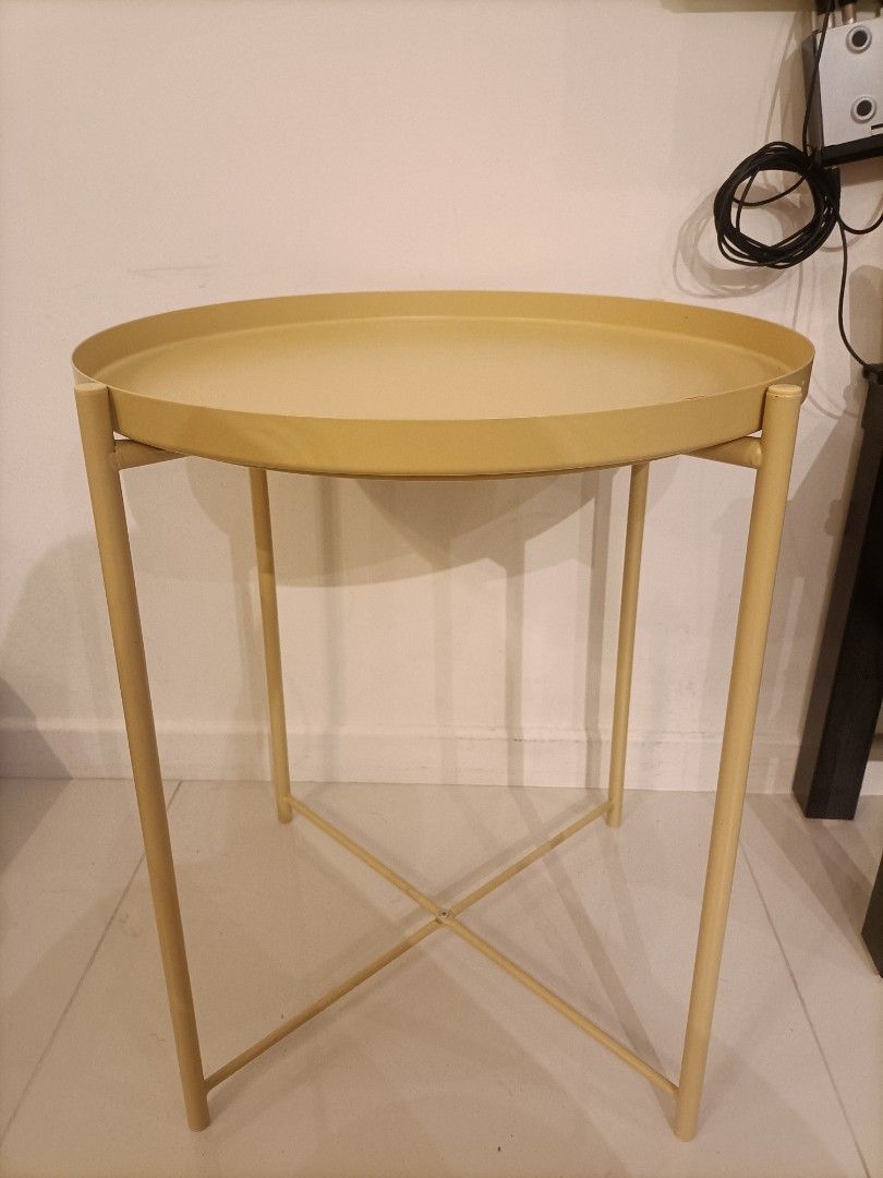 Ikea Side Table gladom, Furniture & Home Living, Furniture, Tables & Sets on Carousell