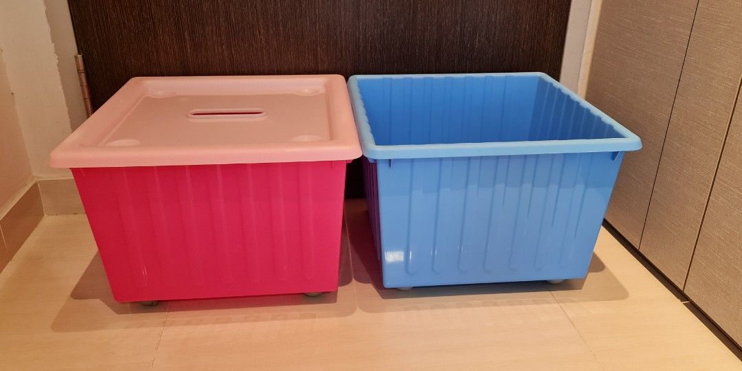 IKEA Storage Box with lids, Babies & Kids, Baby Nursery & Kids