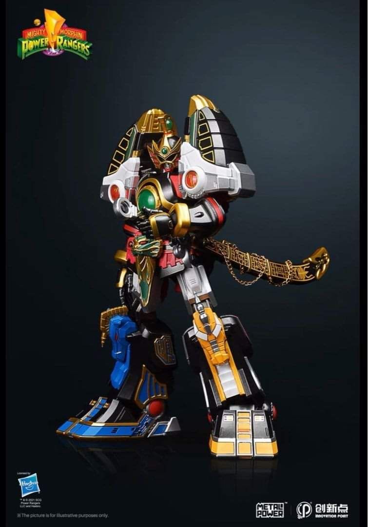Action Q Power Rangers Innovation Point Action Q Mighty Morphin Power Rangers Thunder Megazord ...