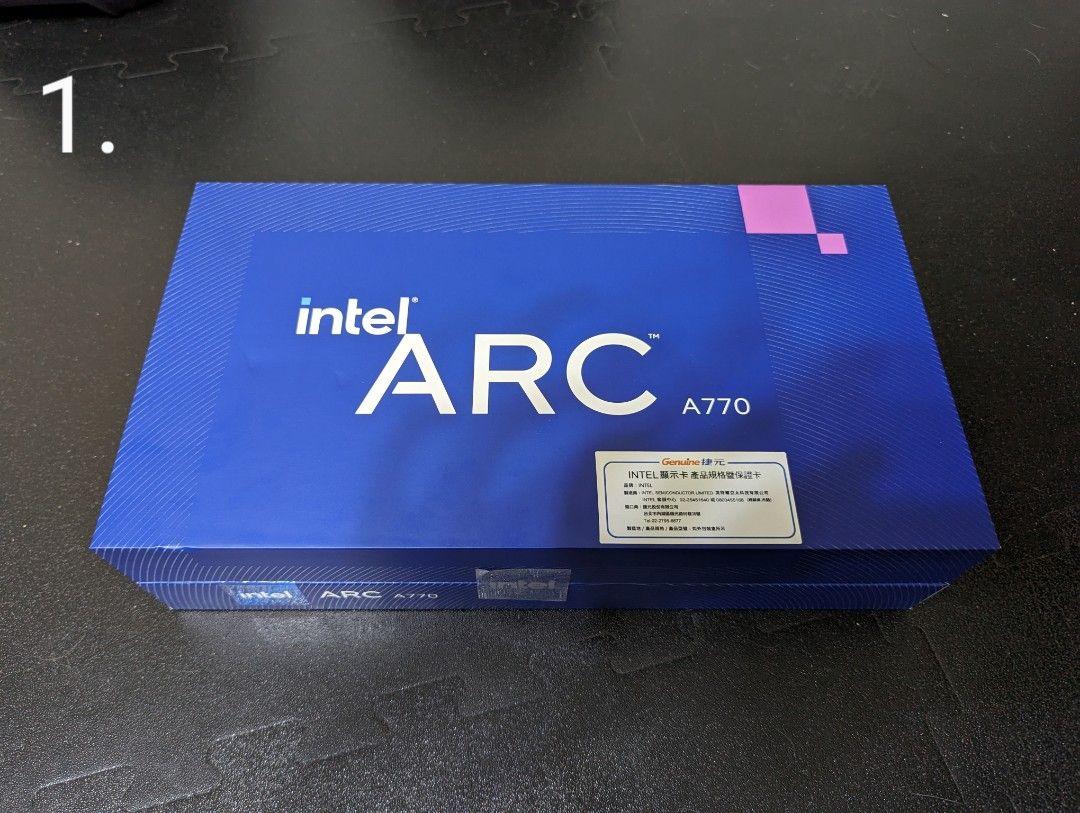 大手販売 【新品未開封】Intel Arc A770 hipomoto.com