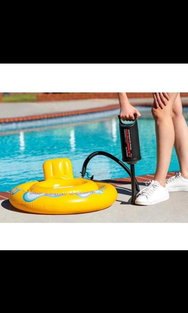 Intex Double Quick Hand Pump, Sports Equipment, Hiking & Camping on