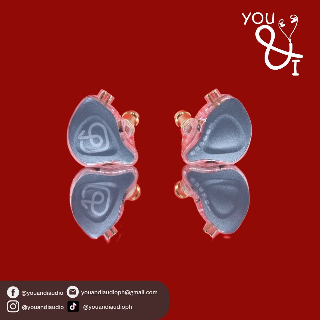 IU GOLDEN HOUR iem (Category: Headphones & Headsets) located in Pasig City. Submitted by youandiaud58780 (Listing ID 1228545000, Image 1). Description: Upgrade your audio experience with our You and I In-Ear Earphones, featuring a unique design inspired by popular Kpop artists and groups. These earphones are crafted to mimic their on-stage monitor design for a stylish and authentic look. The earphones feature a dual magnetic dynamic driver inside