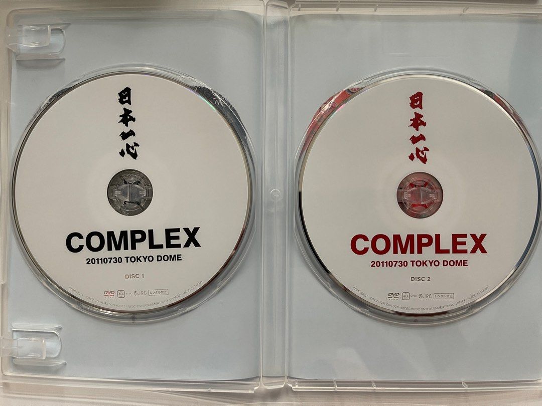 DVD COMPLEX 20110730 TOKYO DOME 日本一心-