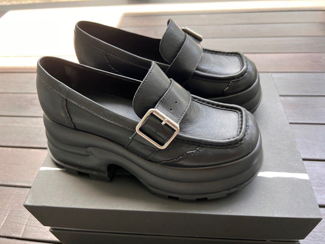 大幅値下げ】Jules Platform Buckled Loafers - - ローファー/革靴