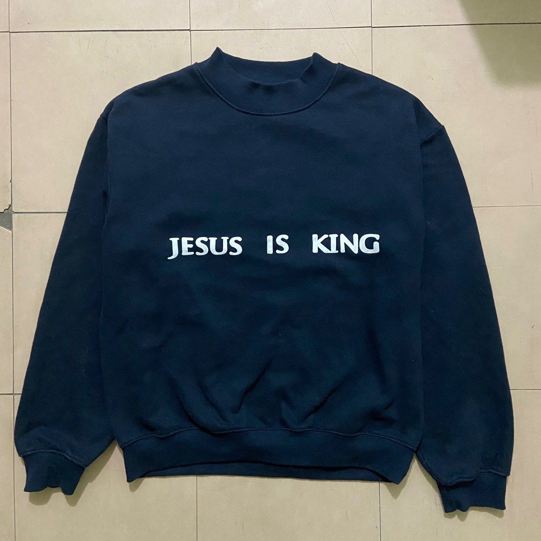Kanye West Jesus Is King Chicago Crewneck Black (USED)