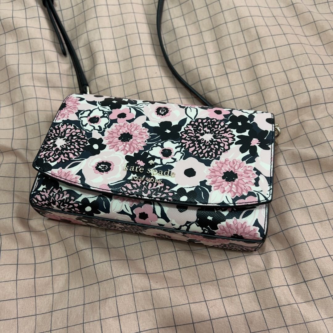 Kate spade floral sling, Women's Fashion, Bags & Wallets, Cross-body Bags  on Carousell