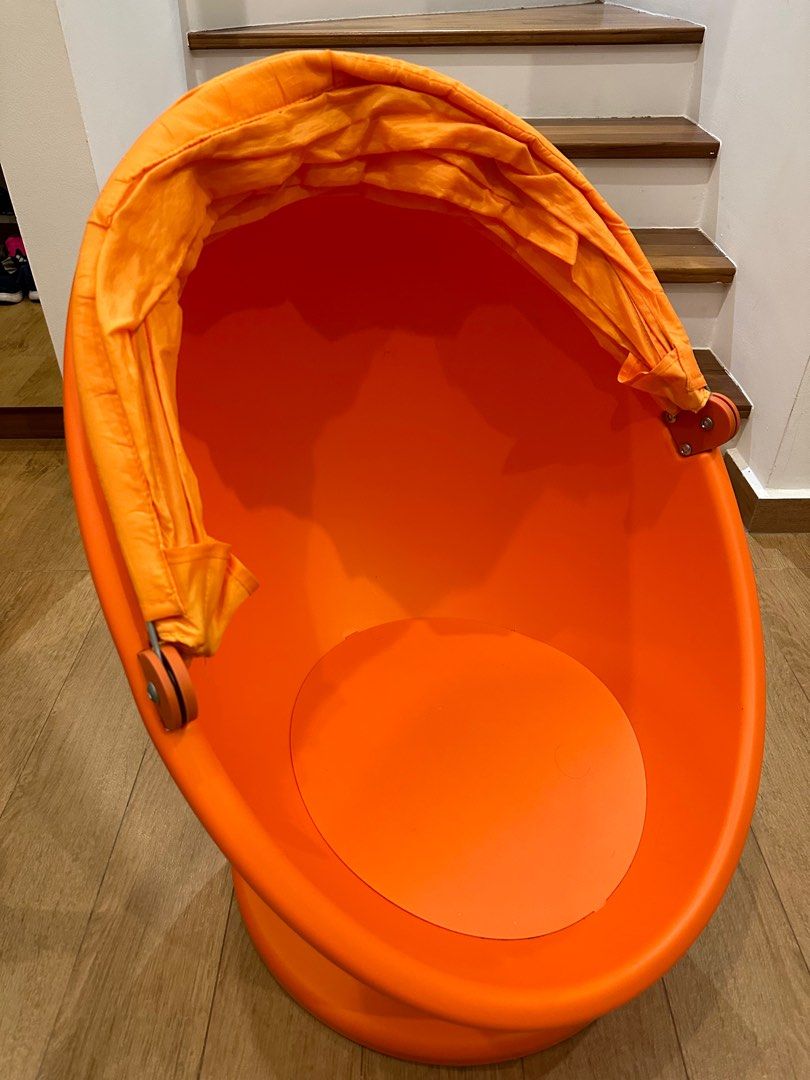 Ikea swivel egg 2025 chair