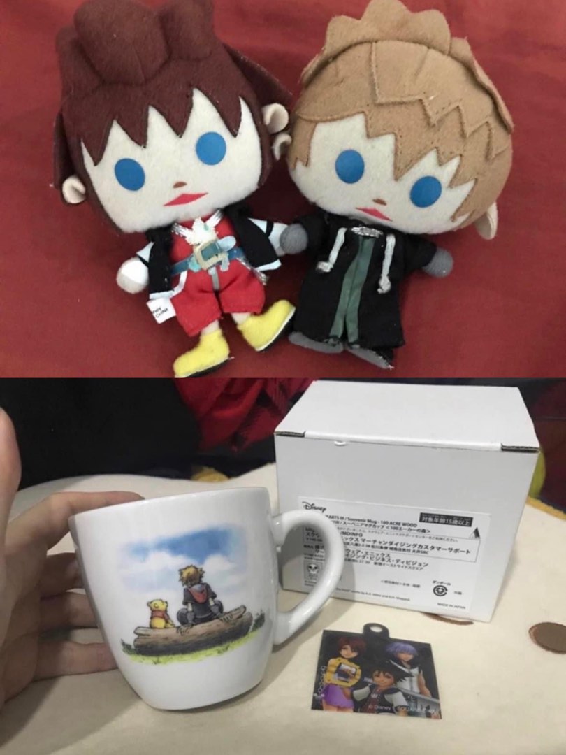 Kingdom Hearts Value set official doll + cup set, Hobbies & Toys