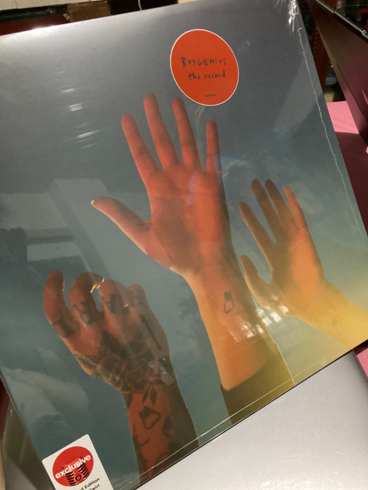 LAST PIECE! Target Exclusive Orange LP Boygenius The Record on Carousell
