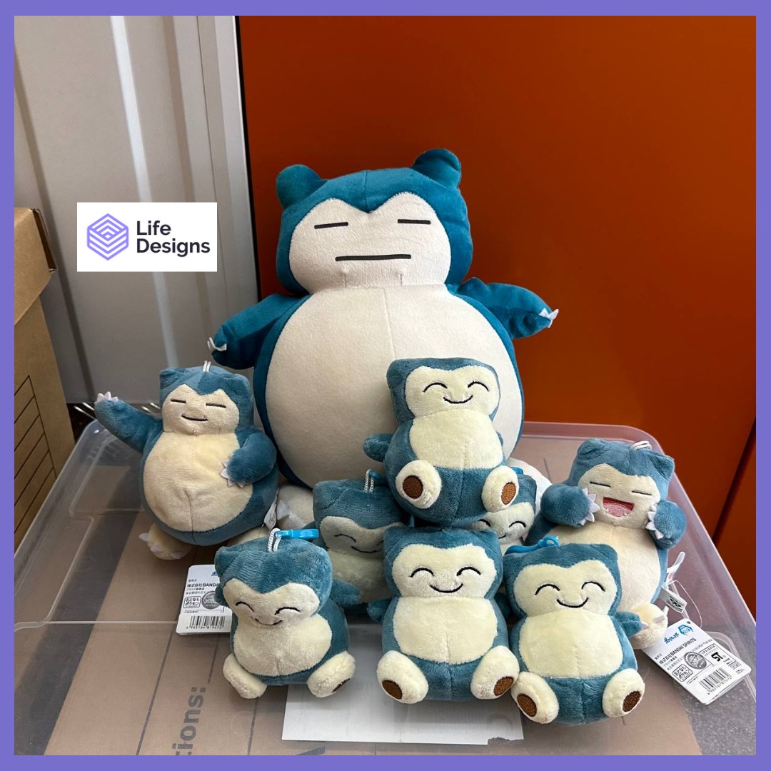 [LD] Pokemon Snorlax Shrine Soft Toy Plush Plushie, Hobbies & Toys