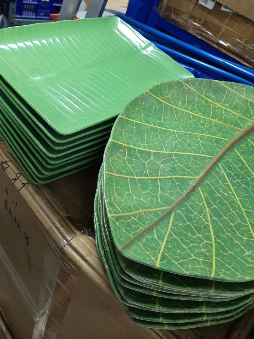 Leaf shaped plates, Furniture & Home Living, Kitchenware & Tableware, Dinnerware & Cutlery on