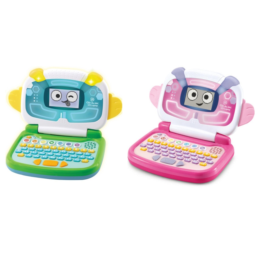 Leap Frog Clic The ABC 123 Laptop Pink - ToyStationTT