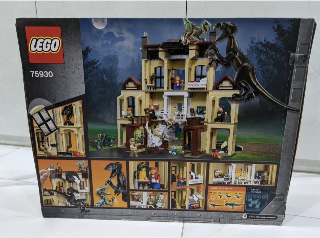 LEGO 75930: Indoraptor Rampage at Lockwood Estate, Hobbies & Toys, Toys ...