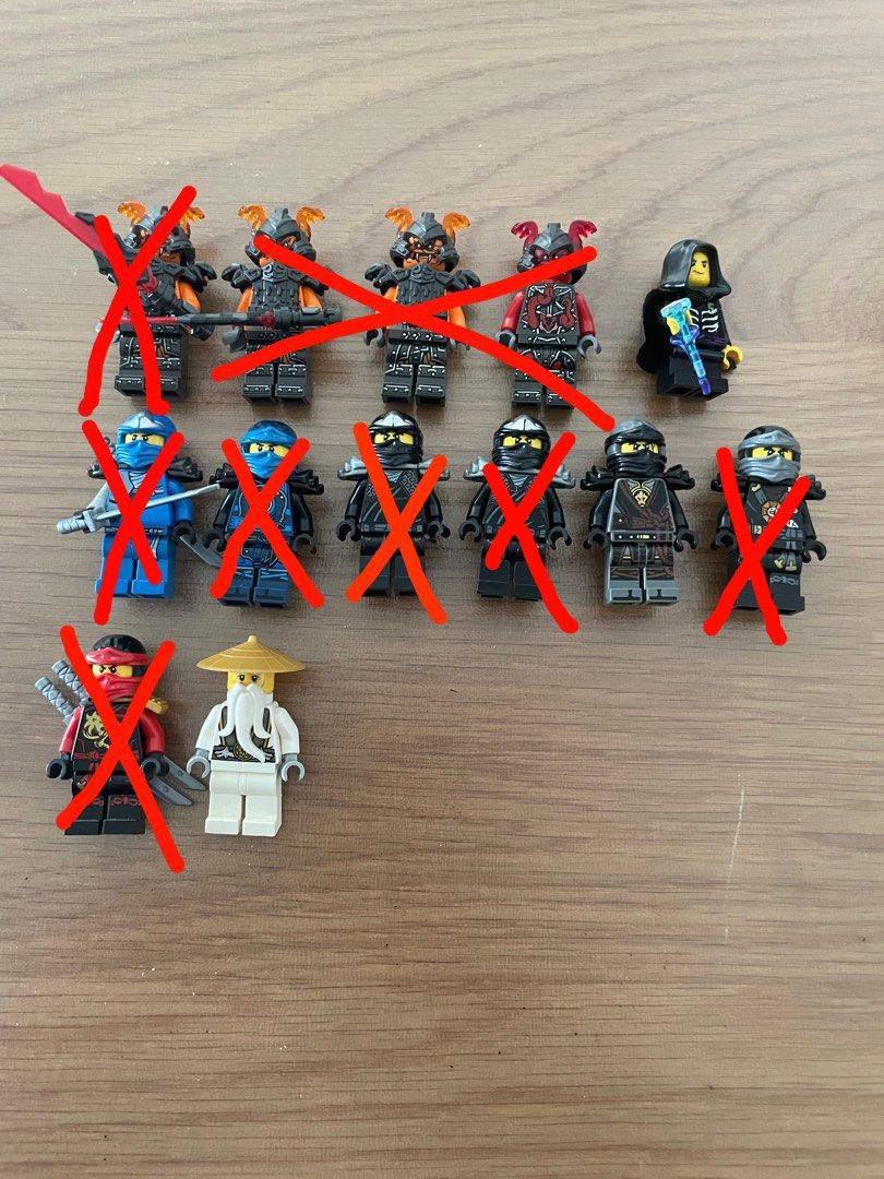 Lego NinjaGo Minifigures From 10 Hobbies Toys Toys