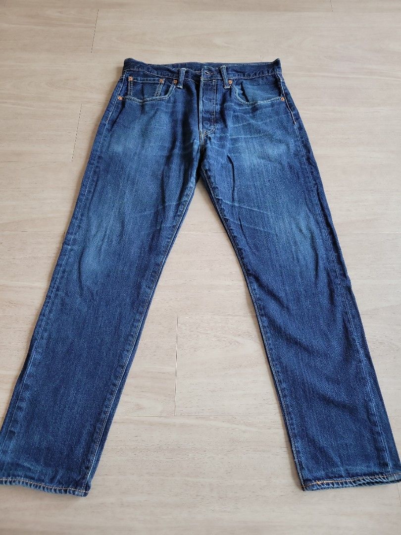 Levi's 501 CT, vintage classic straight, 男裝, 褲＆半截裙, 牛仔褲