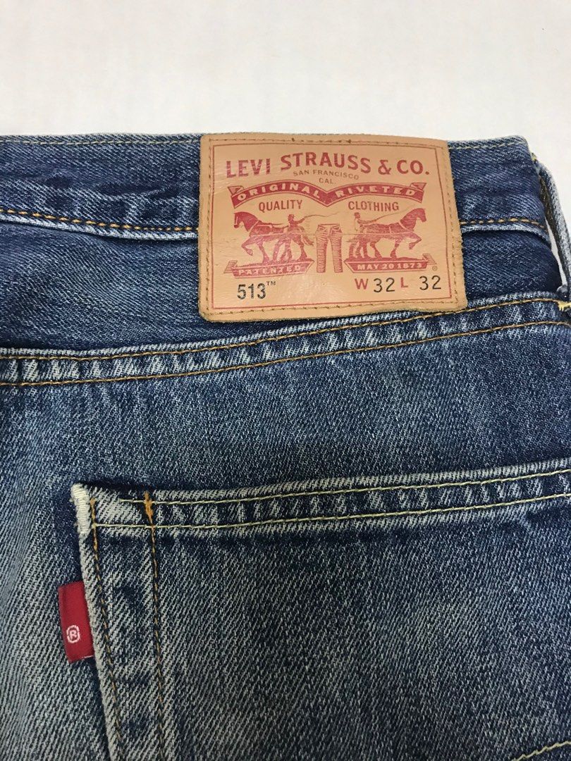 Levis cheap 513 selvedge