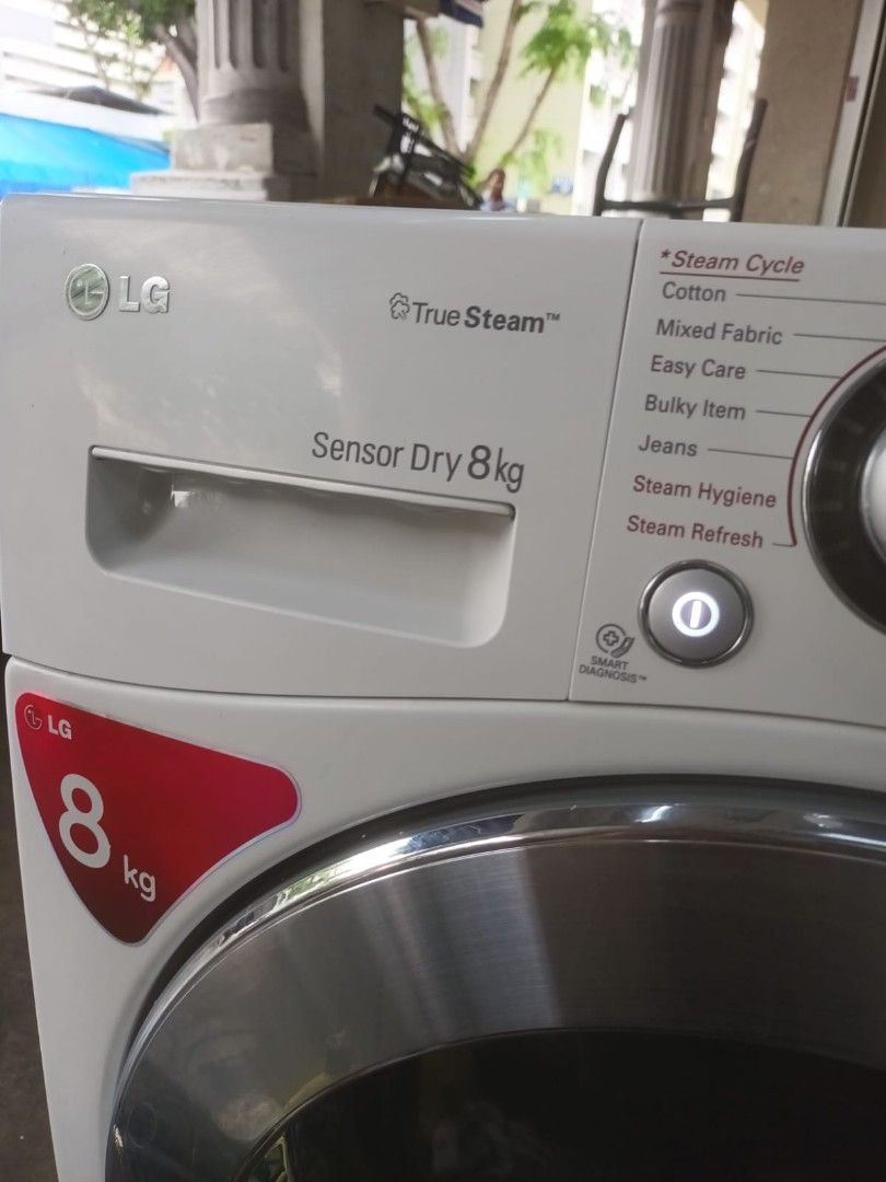 Lg 8kg condenser Dryer TDC8066S warranty 3 months, TV & Home