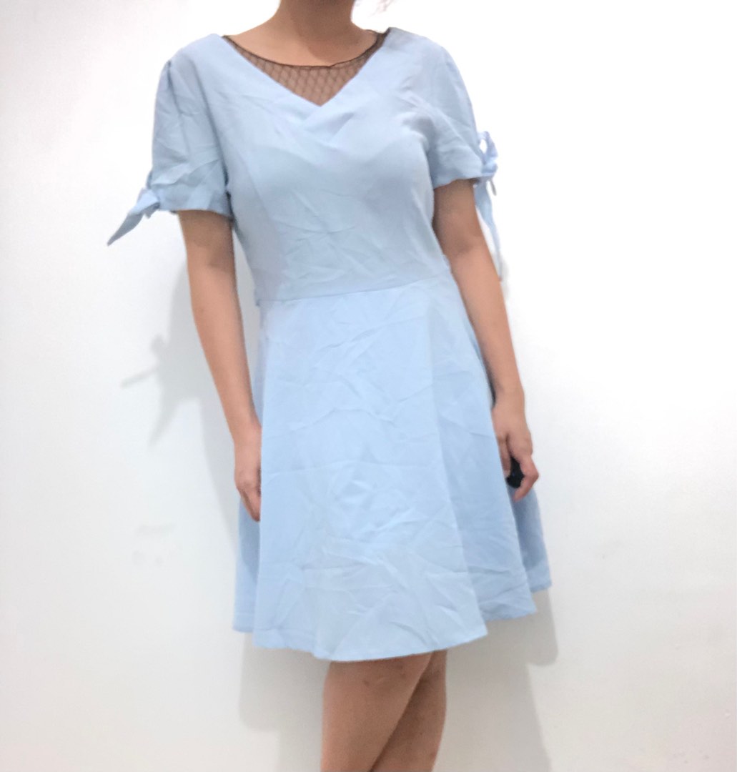 Semi formal light blue 2025 dress