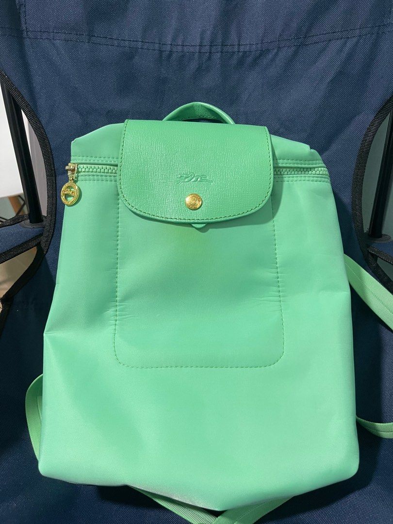 Long Champ Backpack (Category: Backpacks) located in Pototan. Submitted by cconst (Listing ID 1228457725, Image 1). Description: -Medium size backpack -Meron lang stain dahil sa pag laba pero keri lang naman Shipping shouldered by buyer No COD Payment first thru Gcash Courier: J&T .