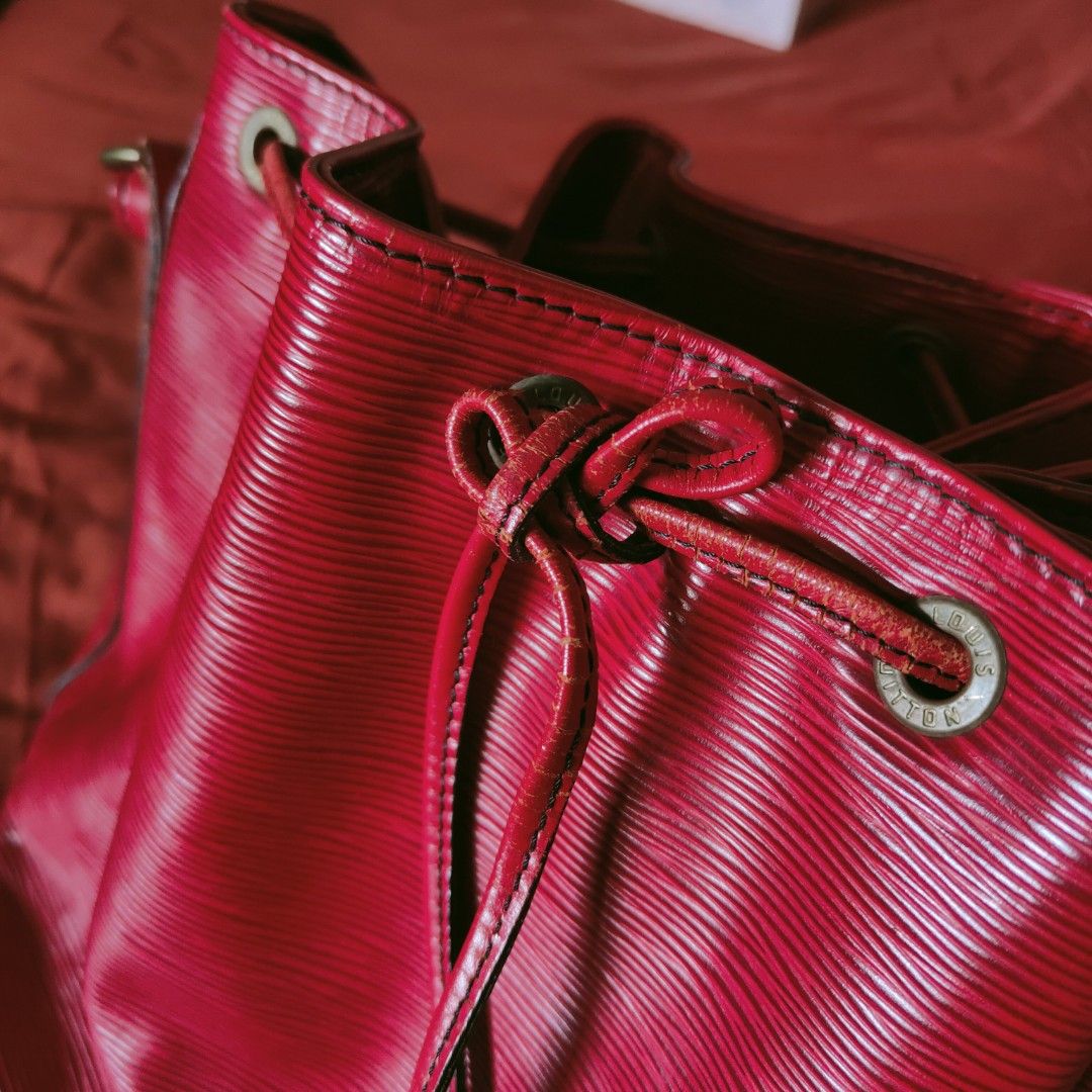 Red Louis Vuitton Epi Tricolor Noe Bucket Bag, RvceShops Revival