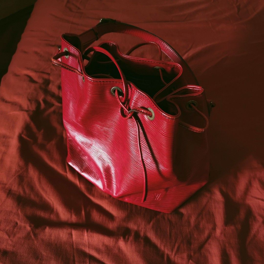 Red Louis Vuitton Epi Tricolor Noe Bucket Bag, RvceShops Revival