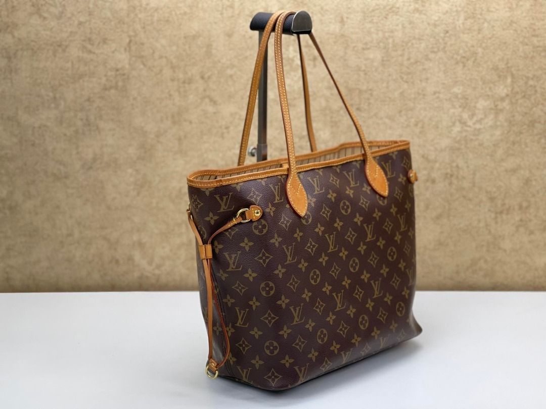 LV M40156 NEVERFULL MM MONOGRAM, Luxury, Bags & Wallets on Carousell