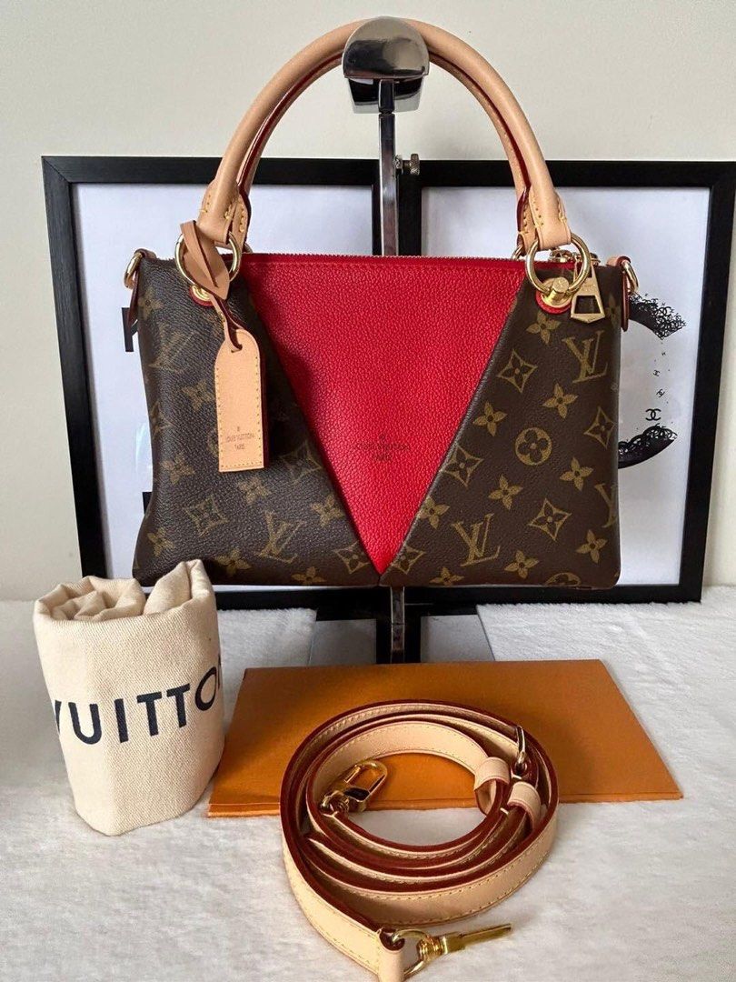 Louis Vuitton V Tote BB Monogram Bag, Luxury, Bags & Wallets on Carousell