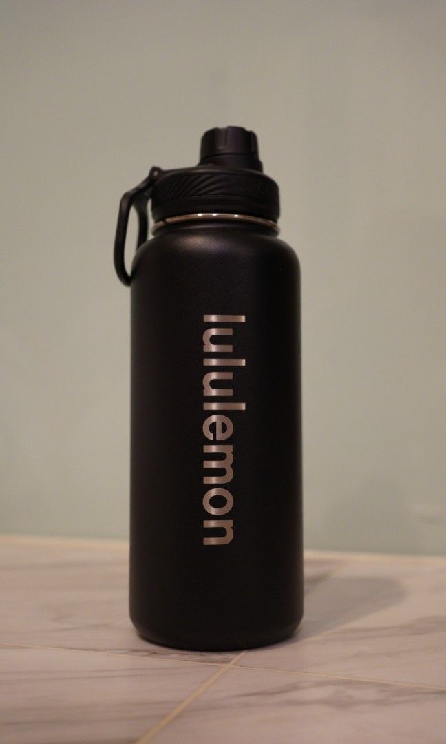 Lululemon Training Back to Life Sport Bottle 32oz - Black