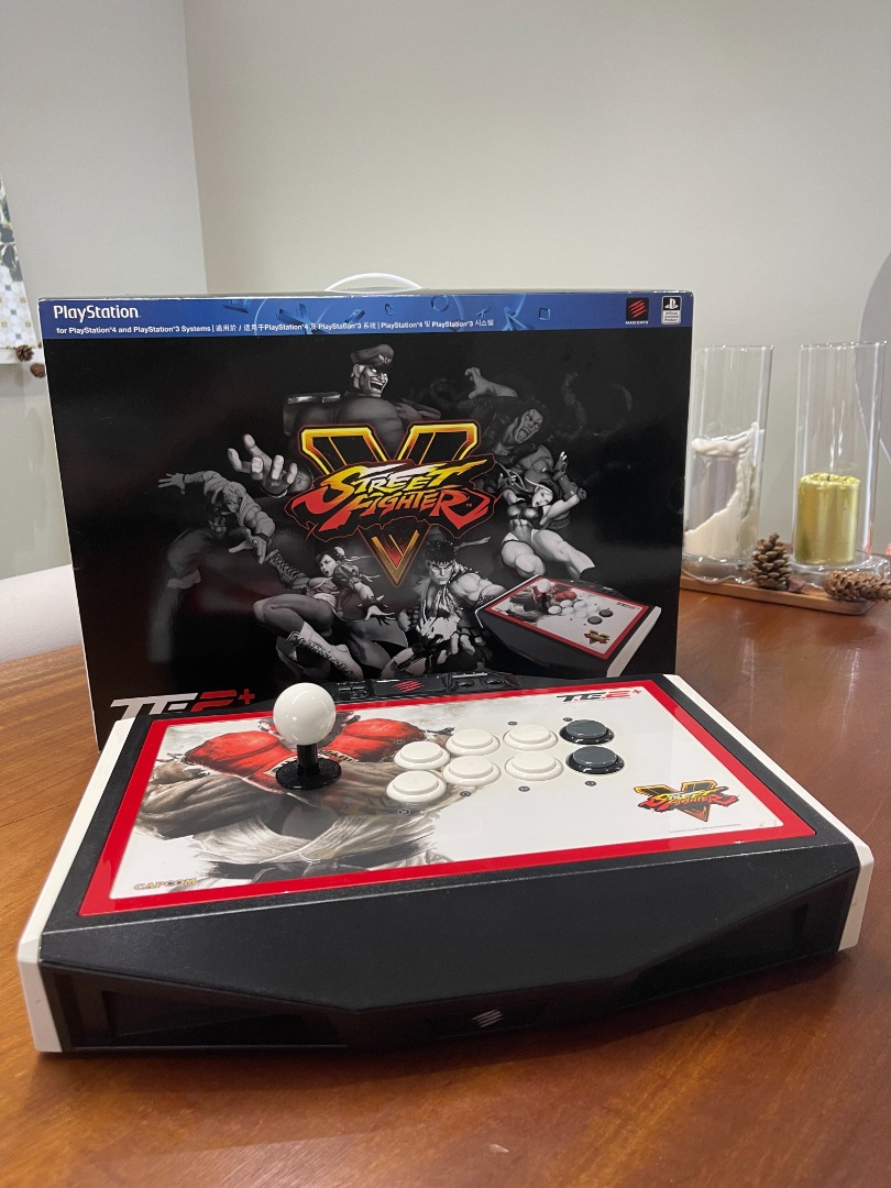 Mad Catz TE2+ Tournament Edition 2+ TE2 PS4 PS5 PC Fight Stick SFV SF6