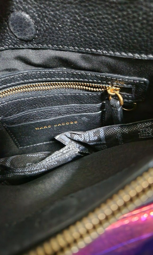 Marc Jacobs Double Link 27 Tote Black Luxury Bags Wallets on