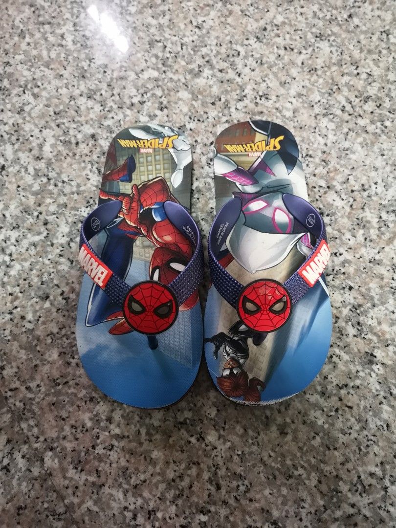 Marvel Spiderman Light Up Slippers