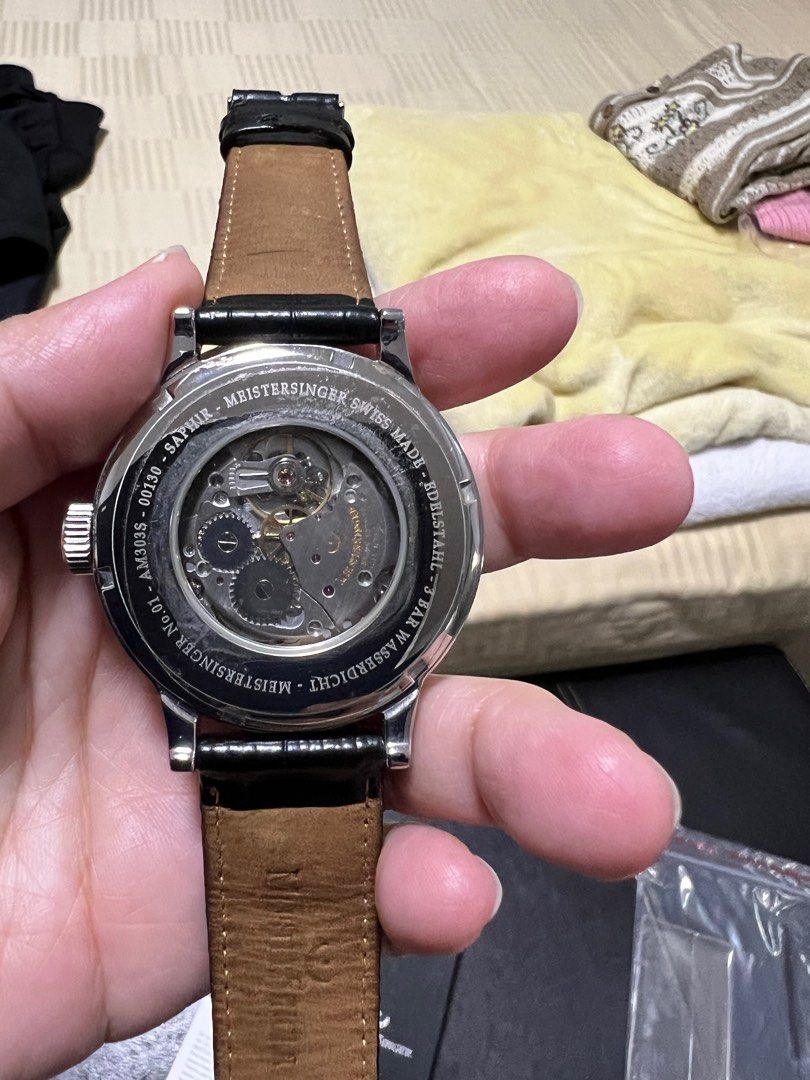 MeisterSinger Unique Watch, Luxury, Watches on Carousell