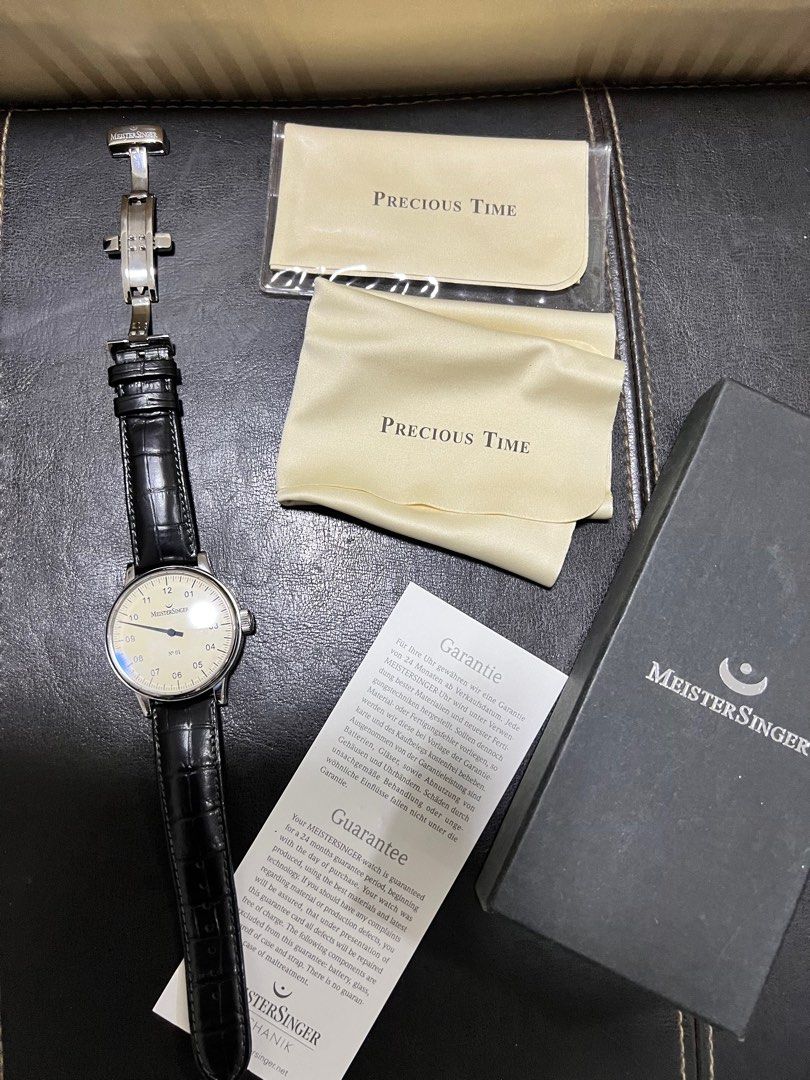 MeisterSinger Unique Watch, Luxury, Watches on Carousell