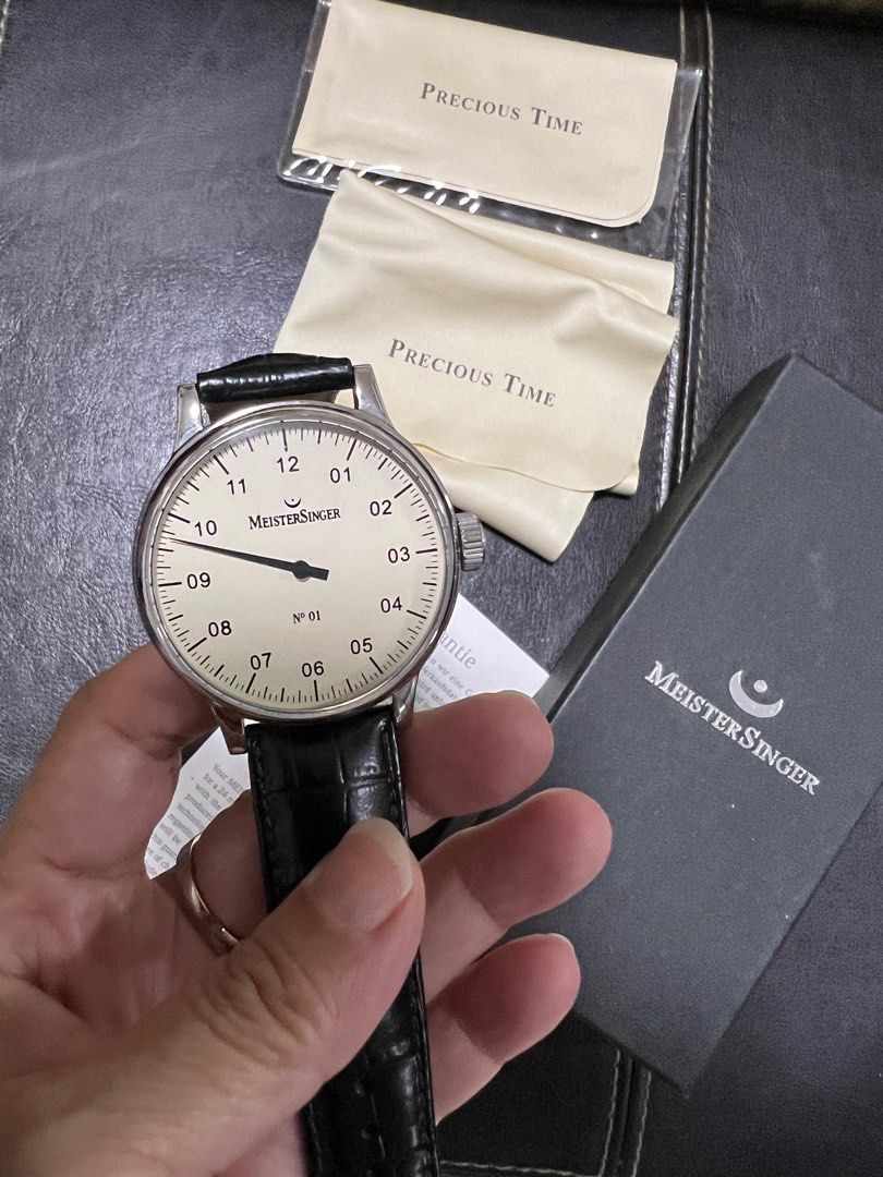 MeisterSinger Unique Watch, Luxury, Watches on Carousell