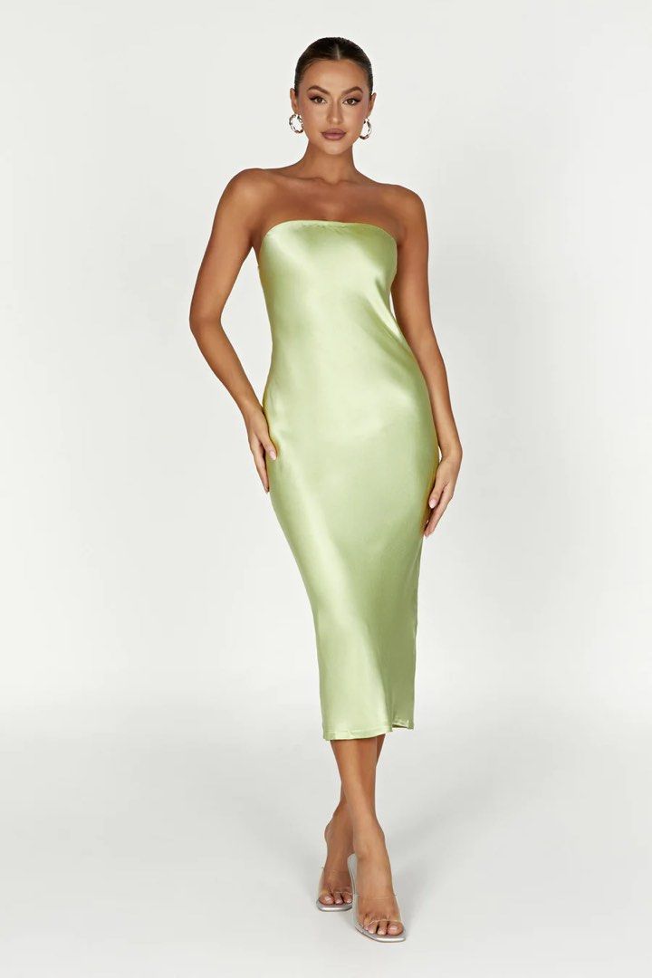 tyler satin dress Azazie Tyler
