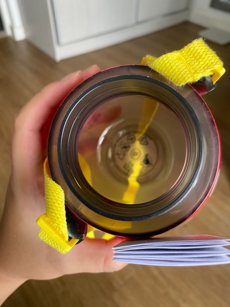 Mickey Mouse FlipTop Canteen Bottle with Buckle Strap, Babies & Kids