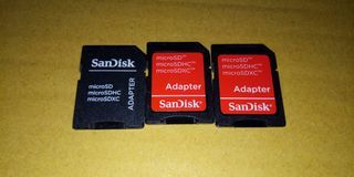 Micro SD 記憶卡 轉接 大張SD卡 三張一起出清