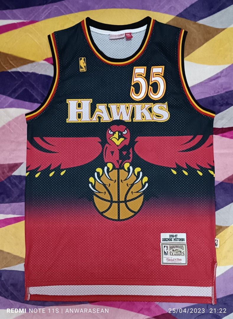 Atlanta hawks best sale dikembe mutombo jersey